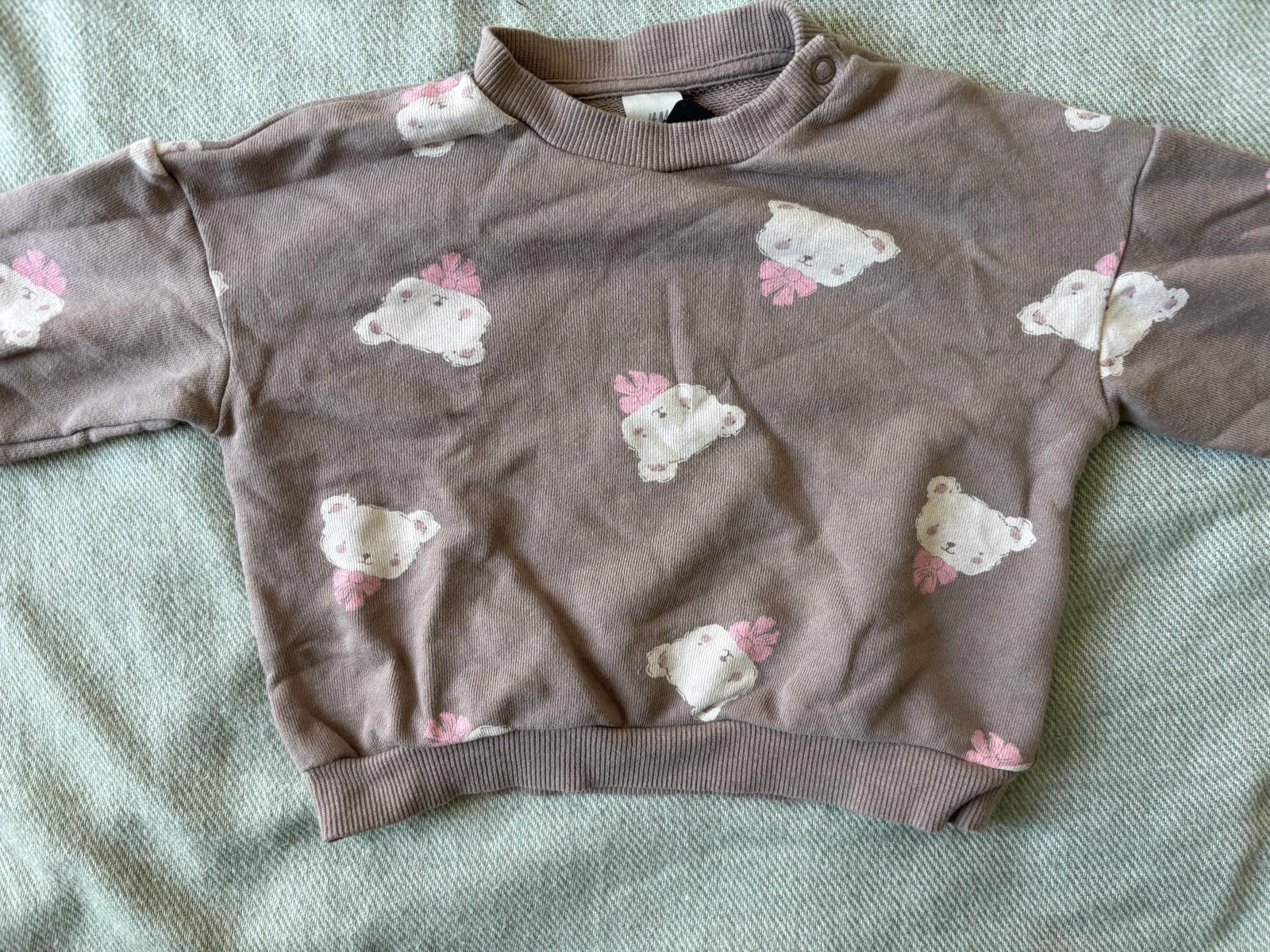 174/ Bear sweater - H&M - 9 months - 74 cm – photo 2